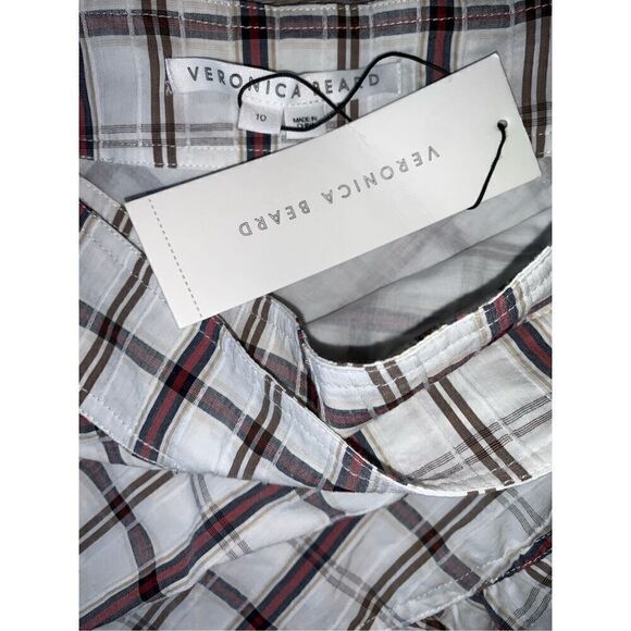 Veronica Beard Memphis Ruffle Plaid Mini Skirt - Picture 10 of 14